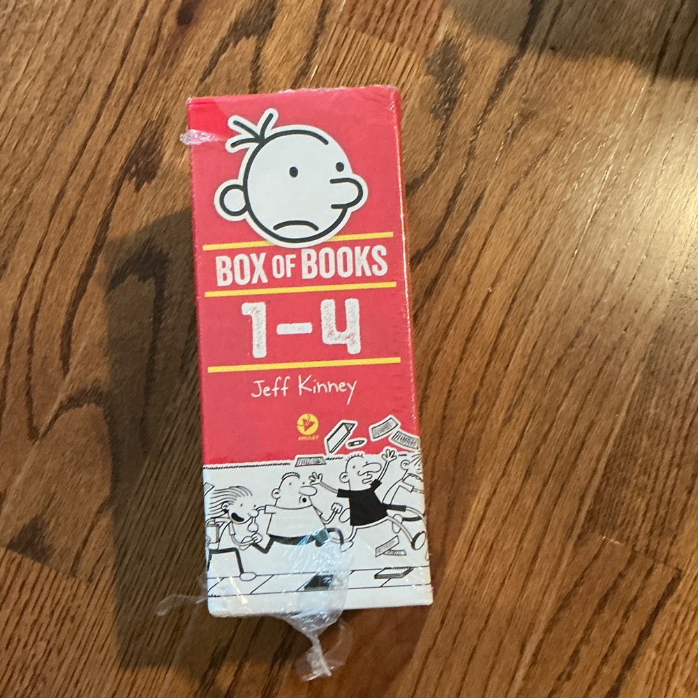 Box Set of Diary of a Wimpy Kid Books 1-4 - Red Collector Edition